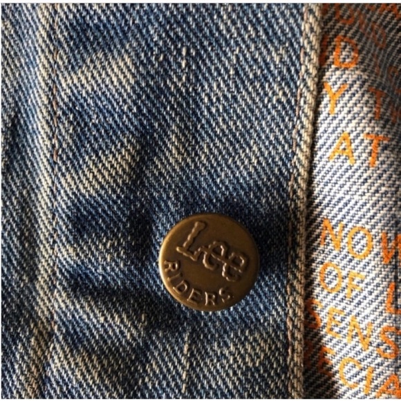 Vintage Lee Riders Rare Jacket 1999 - Picture 11 of 16